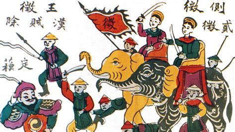 Die Rebellion der Schwestern Trưng - Ein Aufstand gegen die chinesische Herrschaft und ein Symbol für vietnamesischen Patriotismus